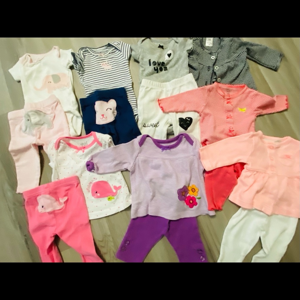 Newborn baby girl outfits